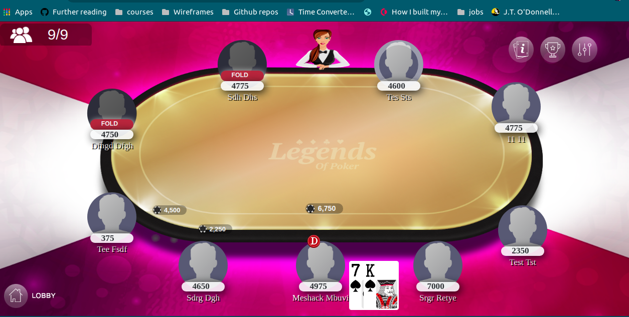 Legends of Poker